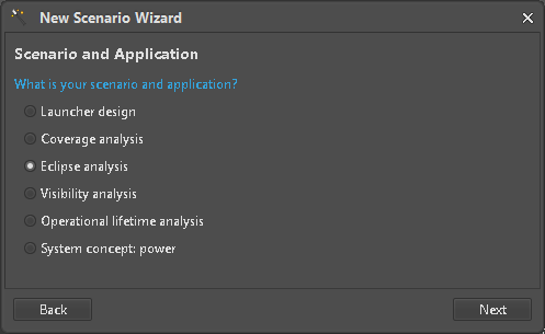 Wizard selection