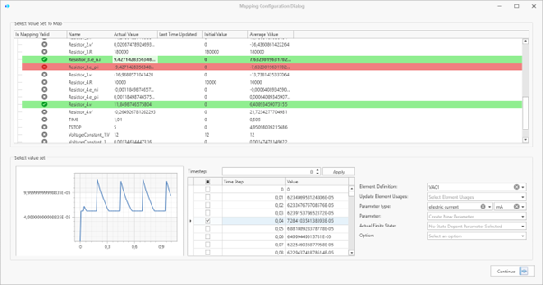 Mapping one value to a new QuantityKind Parameter of an existing ElementDefinition.